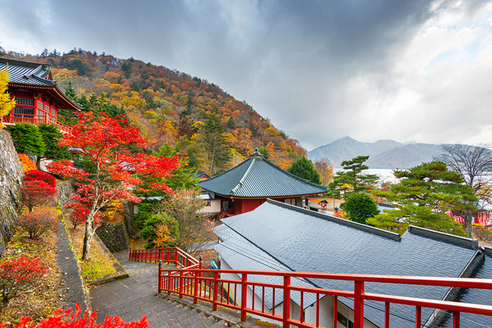 Cụm đền chùa Nikko vào mùa thu