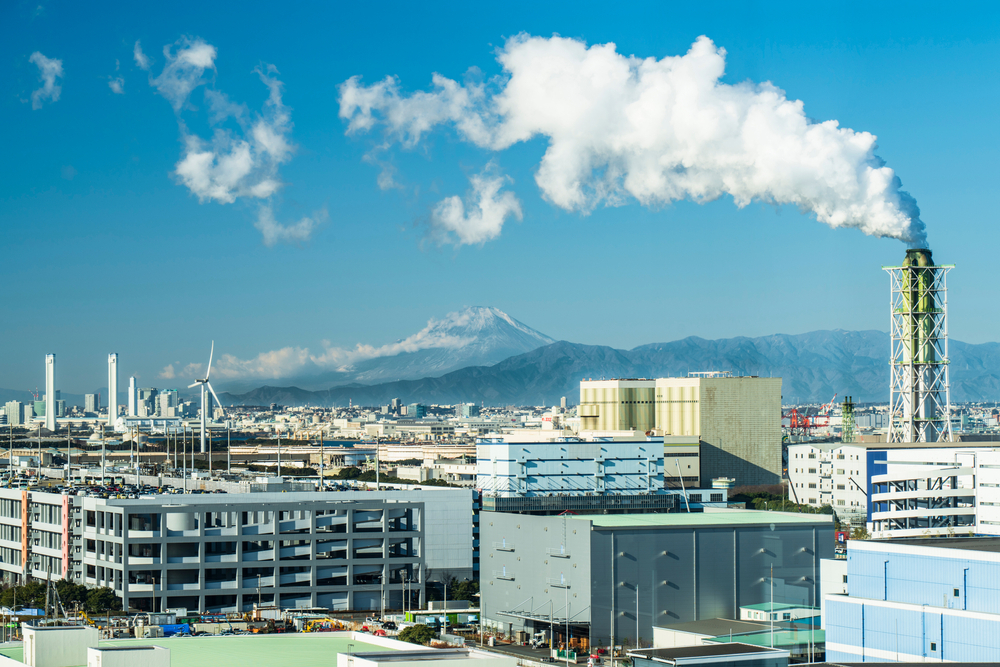 Một khu công nghiệp tại tỉnh Kanagawa