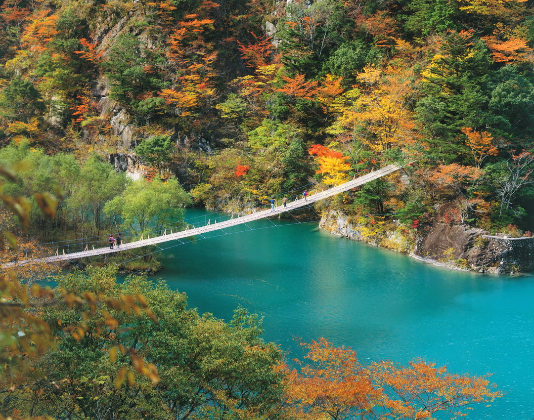 Thung lũng Sumata-kyo vào mùa thu