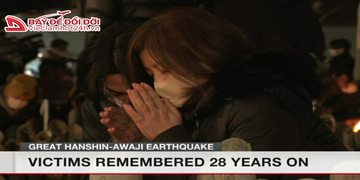 Nhật Bản tưởng niệm 28 năm đại động đất Hanshin-Awaji