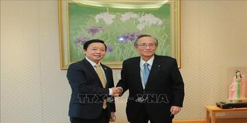 Nhật Bản muốn tăng cường hợp tác với Việt Nam về năng lượng và giảm phát thải